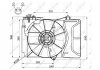 Вентилятор, охолодження двигуна NRF 47055 (фото 2)