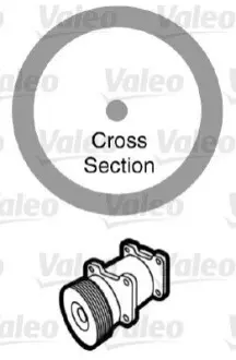 ПРОКЛАДКИ ДЛЯ КОНДИЦИОНЕРА HONDA Valeo 509147 (фото 1)