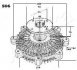 Сцепление, вентилятор радиатора ASHIKA 36-05-506 (фото 3)