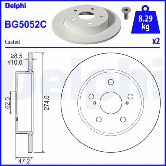 Щит Хэма. Тойота ты? 10/2018> Delphi BG5052C