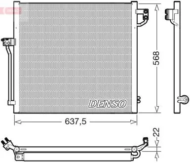 Ч?ODNICA КОНДИЦИОНЕР MERCEDES DENSO DCN17058