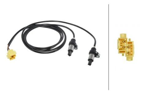 Датчик, частота вращения колеса HELLA 6PU 010 039-371