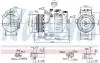 КОМПРЕССОР КОНДИЦИОНЕРА MERCEDES NISSENS 890115 (фото 7)