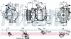 КОМПРЕССОР КОНДИЦИОНЕРА INFINITI NISSENS 890816 (фото 1)