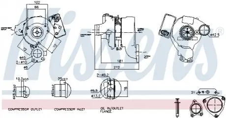 Ускорительный насос, карбюратор NISSENS 93115