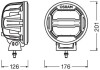 ЛАМПА LEDRIVING® КРУГЛАЯ MX180-CB OSRAM LEDDL111-CB (фото 3)