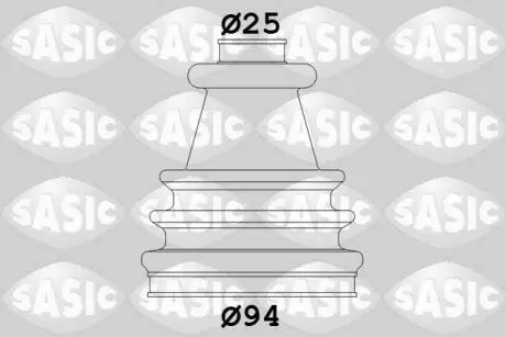 Комплект пылника, приводной вал SASIC 4003417