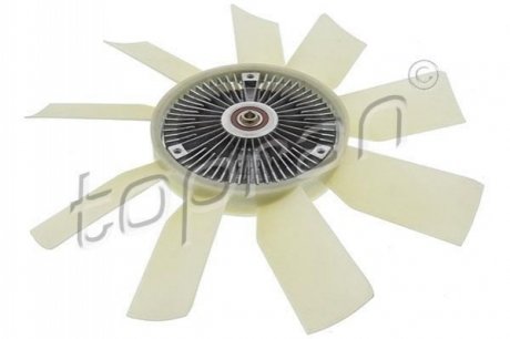 Зчеплення, вентилятор радіатора TOPRAN / HANS PRIES 408 633 (фото 1)