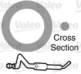 ПРОКЛАДКИ ДЛЯ КОНДИЦИОНЕРА OPEL Valeo 509134 (фото 1)