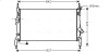 Радіатор, охолодження двигуна AVA COOLING FDA2405 (фото 1)