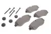 Колодки тормозні (передні) MB Sprinter (906,907,910)/VW Crafter 06-/MB Vito (W639) 03-/(W447) 14- BOSCH 0986494728 (фото 1)