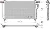 Конденсер кондиционера DENSO DCN41008 (фото 1)