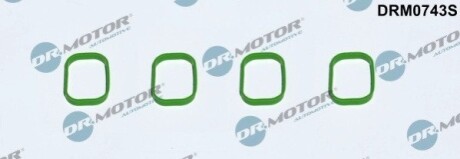 К-т прокладок колектора, 4 шт. DR MOTOR DRM0743S