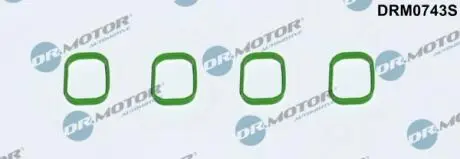 К-т прокладок колектора, 4 шт. DR MOTOR DRM0743S