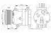 КОМПРЕССОР КОНДИЦИОНЕРА RENAULT NRF 32872 (фото 2)