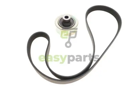 Комплект ременя генератора Citroen C4 04-13/Peugeot 307 1.6 HDi 03-08 (6PK1090) Gates K016PK1090SF (фото 1)