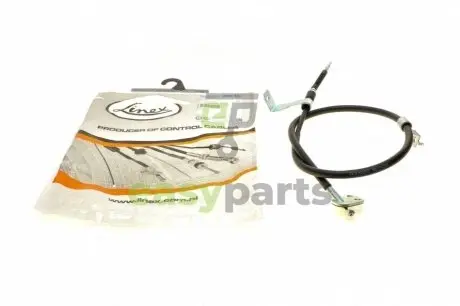 Трос ручника (задній) (R) Hyundai i10 1.0-1.2 08-17 (1263/1117mm) LINEX 18.01.29