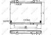 Радиатор, охлаждение двигателя NRF 53200 (фото 1)