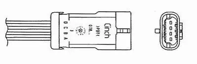 SONDA LAMBDA RENAULT NGK OZA636-R1