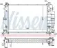 Радиатор, охлаждение двигателя NISSENS 64037A (фото 1)