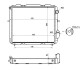 Радіатор, охолодження двигуна NRF 507345A (фото 1)