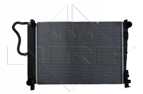 Радиатор охлаждения Chrysler Voyager Iv Dodge Caravan 2.5D 02.00- NRF 58263