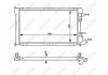 Радіатор, охолодження двигуна NRF 58813 (фото 2)