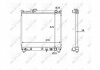 Радиатор, охлаждение двигателя NRF 58536 (фото 1)