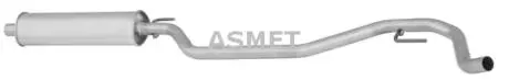 Предглушитель выхлопных газов ASMET 05.157