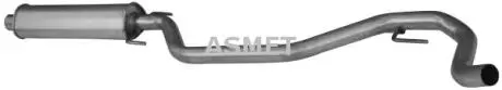 Предглушитель выхлопных газов ASMET 05,169