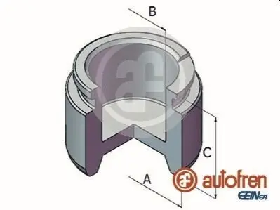 Поршень, корпус скобы тормоза AUTOFREN D025328 (фото 1)