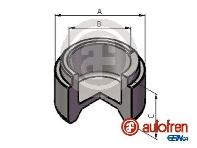 Поршень, корпус скоби гальма AUTOFREN D025519