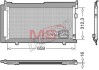 Ч?ODNICA КОНДИЦИОНЕРА SUBARU DENSO DCN36006 (фото 1)