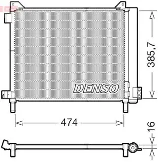 Ч?ODNICA КОНДИЦИОНЕР NISSAN DENSO DCN46030