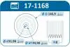 Фото 2 - ременный шкив, коленчатый вал IJS GROUP 17-1168 Ременный шкив, коленчатый вал IJS GROUP 17-1168 (фото 2)