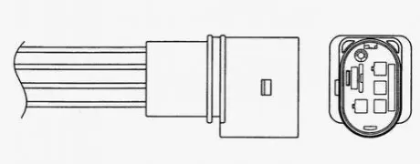SONDA LAMBDA СИДЕНЬЕ VW NGK LZA11-V2