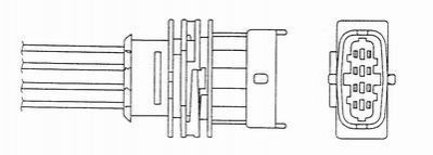 SONDA ЛЯМБДА OPEL NGK OZA457-EE11