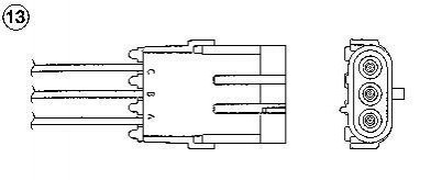 SONDA ЛЯМБДА RENAULT NGK OZA55-R3