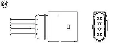 СИДЕНЬЕ SONDA LAMBDA NGK OZA659-EE20