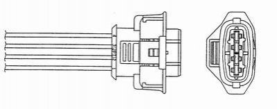 SONDA ЛЯМБДА OPEL NGK OZA659-EE39