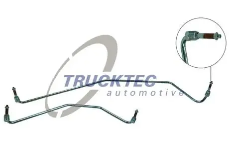 Ремкомплект, рулевой механизм TRUCKTEC 02.37.904