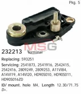 Контактний елемент для дроту CARGO 232213