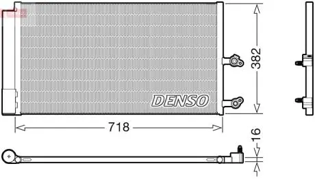 Ч?ODNICA КОНДИЦИОНЕР VOLVO DENSO DCN33014