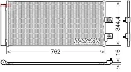 Ч?ODNICA КОНДИЦИОНЕР VOLVO DENSO DCN33016