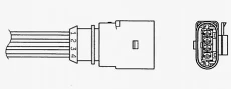 SONDA LAMBDA AUDI NGK OZA510-AU3