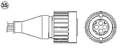 SONDA LAMBDA BMW NGK OZA660-EE14 (фото 1)