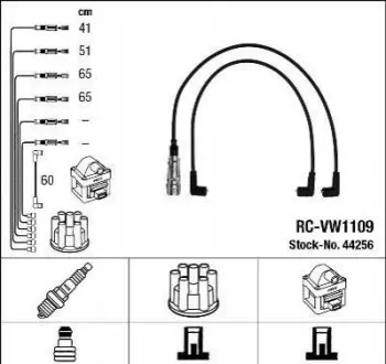 БЕСПРОВ.Выс.НАП.КОМПЛ. NGK RC-VW1109