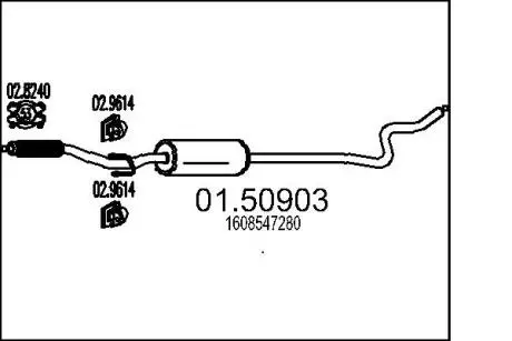 T?umik Ьrod. PEUGEOT 208 1.2 MTS 01.50903