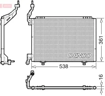 Ч?ОДНИКА КОНДИЦИОНЕРА FORD DENSO DCN10038