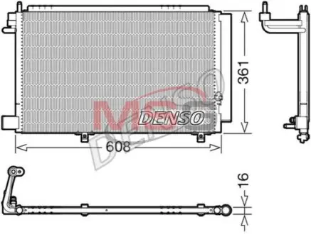 Ч?ОДНИКА КОНДИЦИОНЕРА FORD DENSO DCN10041
